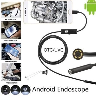 (จัดส่งจากประเทศไทย) กล้องเอนโดสโคป 1080P HD USBกล้องเอนโดสโคป 8 LED 5M สายตรวจสอบ borescope กันน้ำ เหมาะสำหรับ Android