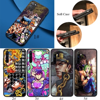 เคสนิ่ม ลาย JoJos Bizarre Adventure DI64 สําหรับ Realme 7 7i 8 8i 8s 9 Pro Plus V13 C31