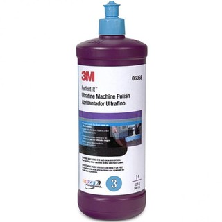 3M 06068 Perfect-It Ultrafine Machine Polish น้ำยาขัดเงาสีฟ้า 946 มล. 6068