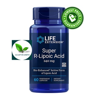 Life Extension Super R-Lipoic Acid 240 mg / 60 Vegetarian Capsules