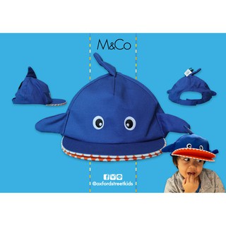 ✅ [8-10Y] M&amp;Co Shark Cap หมวกแก๊ปเด็ก ปลาฉลาม