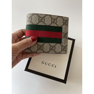 (สด-ผ่อน)🎗เเท้100% กระเป๋าสตางค์ Gucci Man Wallet