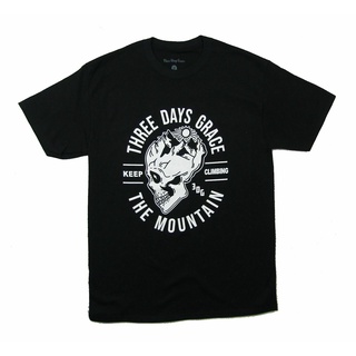 ขายดี!ขายดี เสื้อยืดลําลอง แขนสั้น พิมพ์ลาย Three Days Grace Mounn สีดํา สําหรับผู้ชาย Ljjho82Eojodp73S-5XL