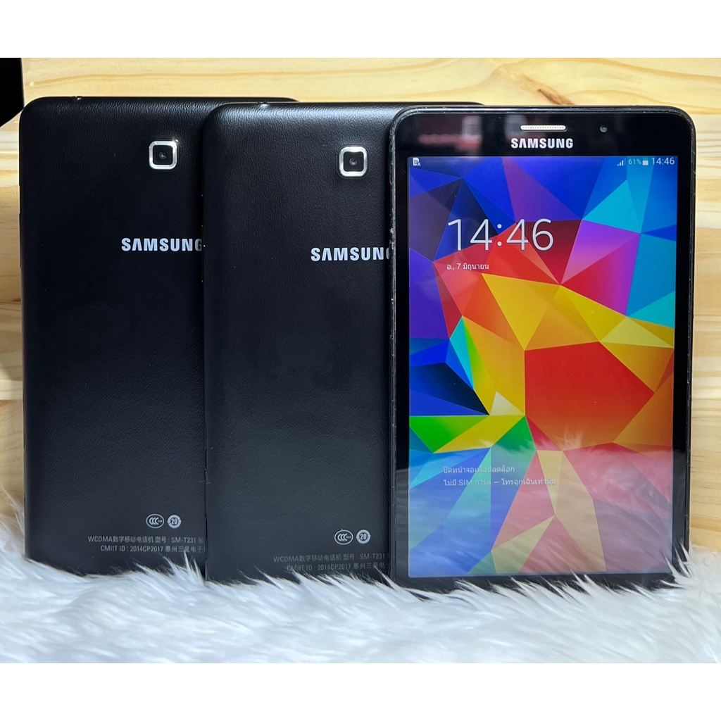 แท็ปเล็ตSamsung Galaxy Tab4 7.0  มือสองพร้อมใช้งาน(ฟรีชุดชาร์จ)