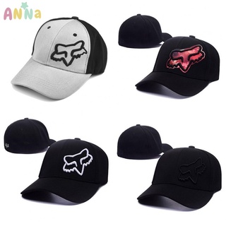 【Anna】Fox racing bicycle sports and leisure cap peaked cap curling baseball cap Stylish and simple handsome baseball cap【Sport &amp; Motors】