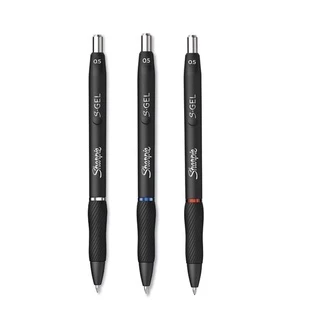 Sharpie S Gel Pen 0.5/ 0.7 mm ปากกาชาร์ปี้ S GEL mm. มีให้เลือก 3 สี น้ำเงิน แดง ดำ ปากกาเจล