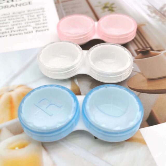 ✨ตลับคอนเเทคเลนส์เกรดพรีเมียม✨มีหลายเเบบให้เลือก ตลับคอนแทคเลนส์ ตลับบิ๊กอาย