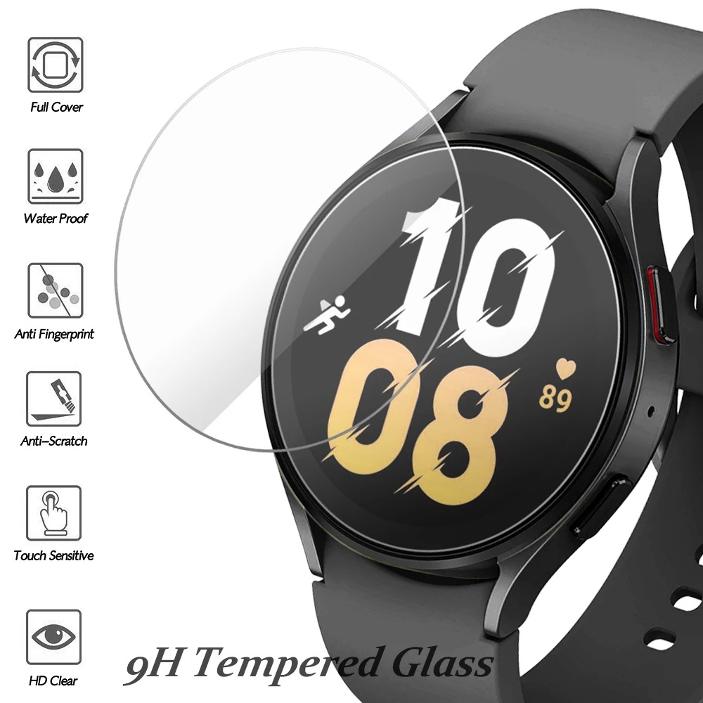 กระจกนิรภัยกันรอยหน้าจอ 2.5D สําหรับ Samsung Galaxy Watch 5 40 มม. 44 มม. Galaxy Watch 5 pro 45 มม. ราคา ถูกที่สุด ดีลบีเคเค แกลเลอรีภาพที่ 5