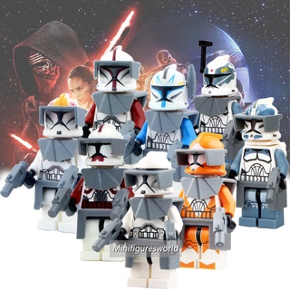 Clone Trooper ฟิกเกอร์ทหาร Star Wars Commander REX FOX Demolition ขนาดเล็ก PG8002