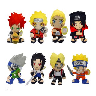 NARUTO ตุ๊กตา ตุ๊กตานารูโตะ,ซาสึเกะ, นารูโตะโหมดเซียน ขนาด 8” 20cm