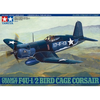 โมเดลประกอบ Tamiya 1/48 TA61046 F4U-1/2 BIRD CAGE CORSAIR