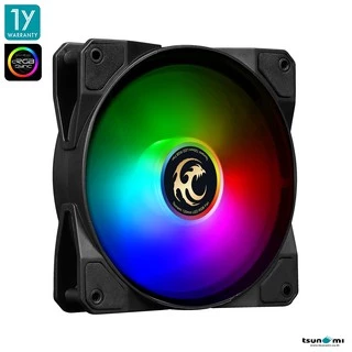 พัดลมระบายความร้อน Tsunami ABLAZE (cRGB Sync) Series RGB Cooling Fan X1 (รับประกันสินค้า 1 ปี)