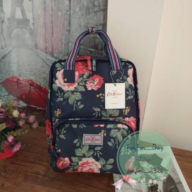 🦋🦋สินค้าแท้💯💥💥outlet  Cath Kidston Backpack Bag 🌈🌈