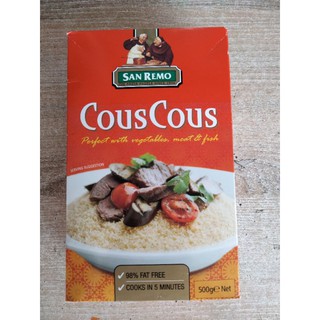 San Remo Cous Cous #60 ข้าวสาลีป่น เบอร์ 60  ซัน เร โม 500g