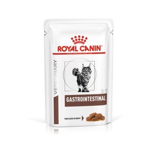 Royal canin gastrointestinal cat pouch อาหารเปียกสำหรับแมวท้องเสีย ขนาด 85 กรัม