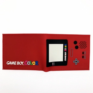 กระเป๋าสตางค์ ใบสั้น ลายการ์ตูน Nintendo Game Boy ลําลอง ใส่เหรียญได้ สําหรับเด็กผู้ชาย และเด็กผู้หญิง