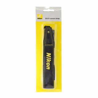 Nikon Leather Camera Strap (Black)