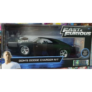 โมเดลรถเหล็กFAST-DODGE CHARGER สเกล1:24