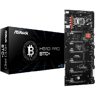 ASROCK H510 PRO BTC+/For Minning (7GPU) (รองรับการ์ดจอสูงสุด 7 ใบ) Mainboard เมนบอร์ด BTC ขุดเหมือง bitcoin/ประกัน1ปี/ออกใบกำกับภาษีได้/มือ1