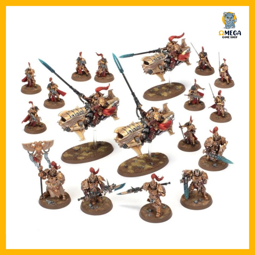 Warhammer 40K: COMBAT PATROL: ADEPTUS CUSTODES | Shopee Thailand