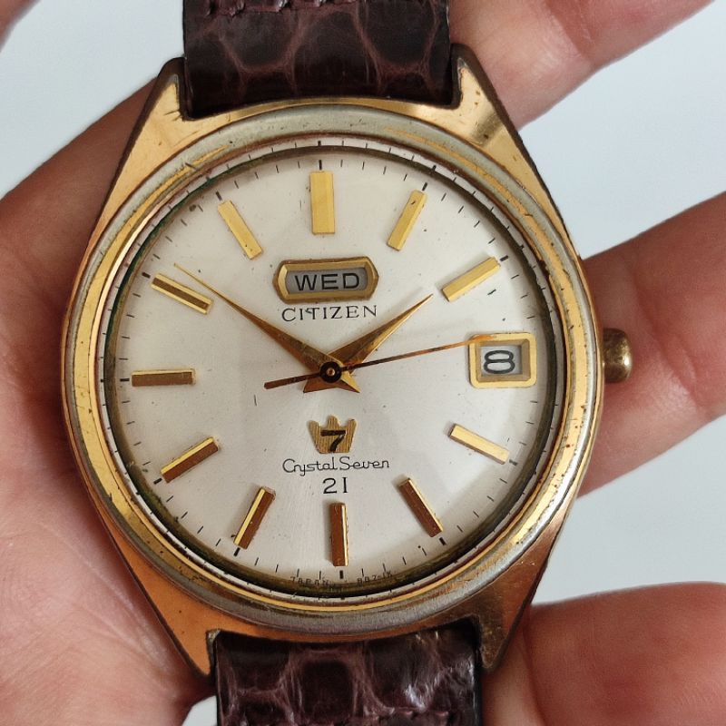 นาฬิกา Vintage Citizen 7 ของแท้ ระบบ Automatic
