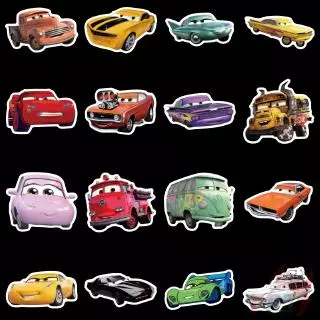 ❉ Cartoon Cars Series 01 สติ๊กเกอร์ ❉ 50Pcs/Set DIY Mixed Luggage Laptop Skateboard Decals Doodle สติ๊กเกอร์
