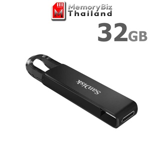 SanDisk Flash Drive Ultra USB 3.1 Gen 1 Type-C 32GB (SDCZ460-032G-G46) แฟลตไดซ์ แฟลชไดร์ฟ ซินเน็ค รับประกัน Synnex 5 ปี