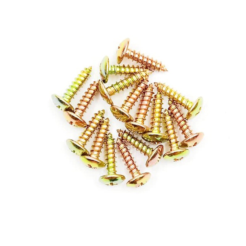 (1 BIJI ) HANDLE SCREW KRISS 110 KRISS110 HANDLE COVER SCREW GOLD (T416)