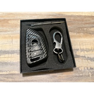 กรอบ เคฟล่า แบบด้าน ใส่กุญแจรีโมทรถยนต์ BMW X series X1 X5 X…