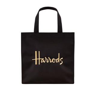 Harrods รุ่น Small Logo Shopper Bag ผ้าไม่เคลือบ PVC ****พร้อมส่ง