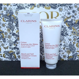 ครีมบำรุงมือและเล็บ แท้💯%Clarins Hand and Nail Treatment Cream 100ml. มีฉลากไทย