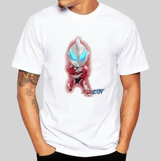 เสื้อยืดผ้าฝ้าย เสื้อยืดแขนสั้นลําลอง พิมพ์ลายการ์ตูน Ultraman Altma แฟชั่นฤดูร้อน สําหรับผู้ชาย