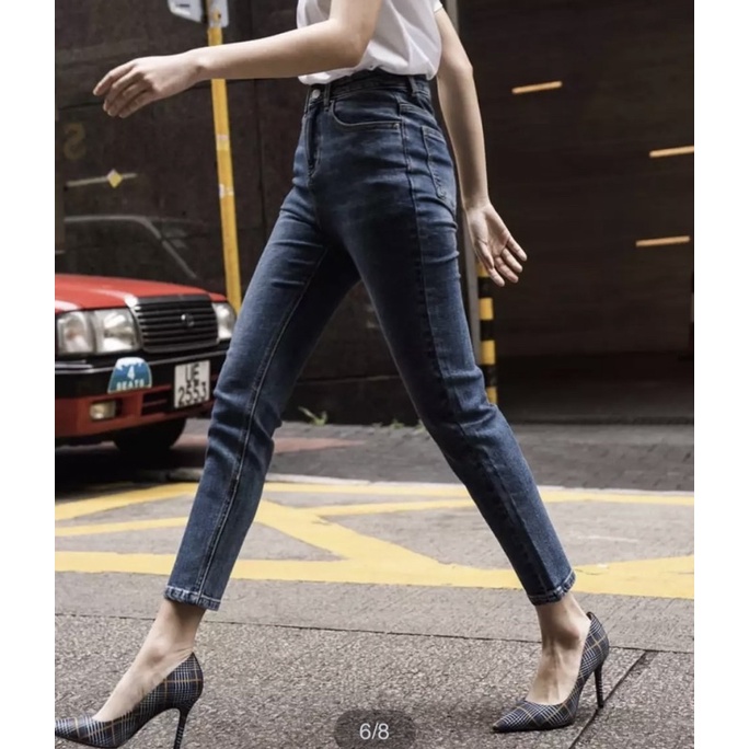 New!! Wara official classy straight dark jeans css.4 (839) แท้💯%