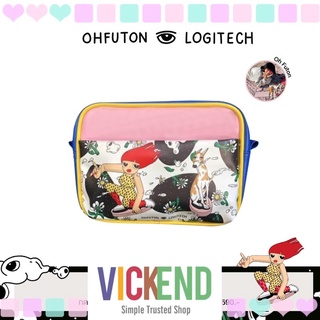 (พร้อมส่ง) กระเป๋า Logitech X OHFUTON Chutch Bag กระเป๋าสุดเท่ ลายน่ารัก Logitech กระเป๋าแบรนด์โลจิเทค สวยงาม ทันสมัย