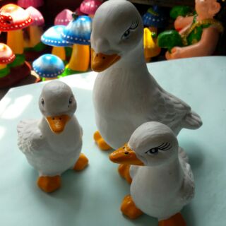 ชุดเป็ดแม่ลูก เซรามิก Duck Ceramic