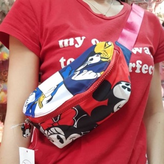 ♥ พร้อมส่งในไทย ♥  กระเป๋าคาดอก Mickey