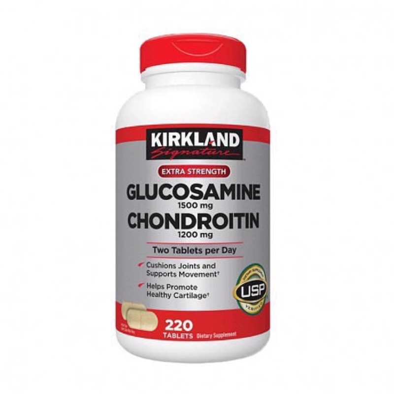 Kirkland Signature Glucosamine & Chondroitin 220 เม็ด