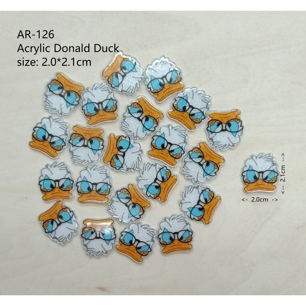 AR126 - อะคริลิค Donald Duck 2.0*2.1 ซม