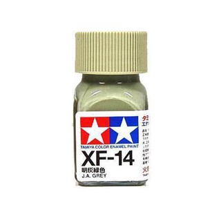 สีสูตรอีนาเมล TAMIYA XF-14 J.A. Grey (10 ml)