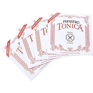 ส่งฟรี!!Set Pirastro Tonica string for violin size 4/4