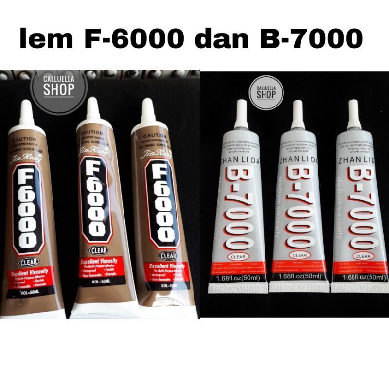 GLUE F 6000 50 ml B 7000 50 ml STRAP MASK MASK BRACELET NECKLACE BRACELET NECKLACE DIY CRAFTS | วัสด