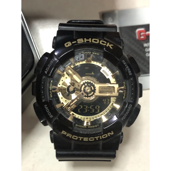 ของแท้!!! นาฬิกาข้อมือ Casio G-Shock black and gold