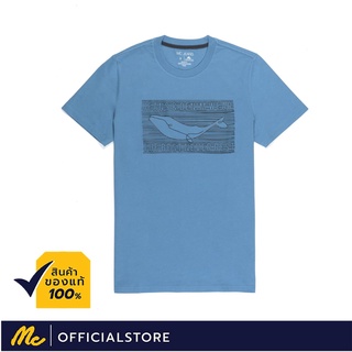 Mc Jeans เสื้อยืดผู้ชาย แขนสั้น-สีฟ้าคราม MTTZ151