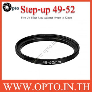 Step Up Filter Ring Adapter 49 to 52 (49mm-52mm)