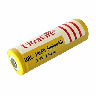 ถ่านชาร์จ Li-ion 18650  3.7V 5,000mAh