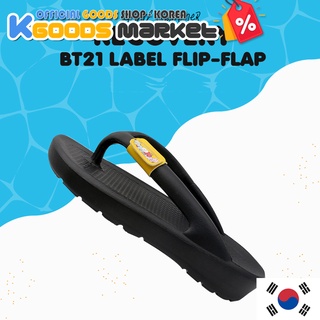 BTS BT21 Label Flip Flap Slipper Official Character Slippers