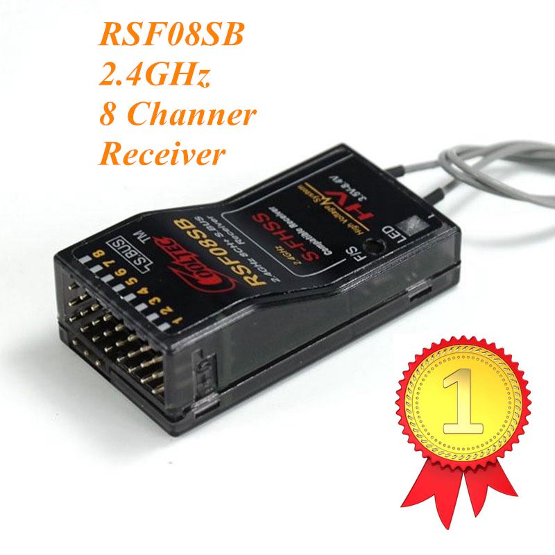 rsf 08 sb 8ch ตัวรับสัญญาณสําหรับ futaba s - fhs s.bus 10j 8j 6j 4 ชิ้น