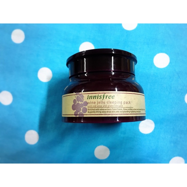 Innisfree Wine Jelly Sleeping pack Shopee Thailand