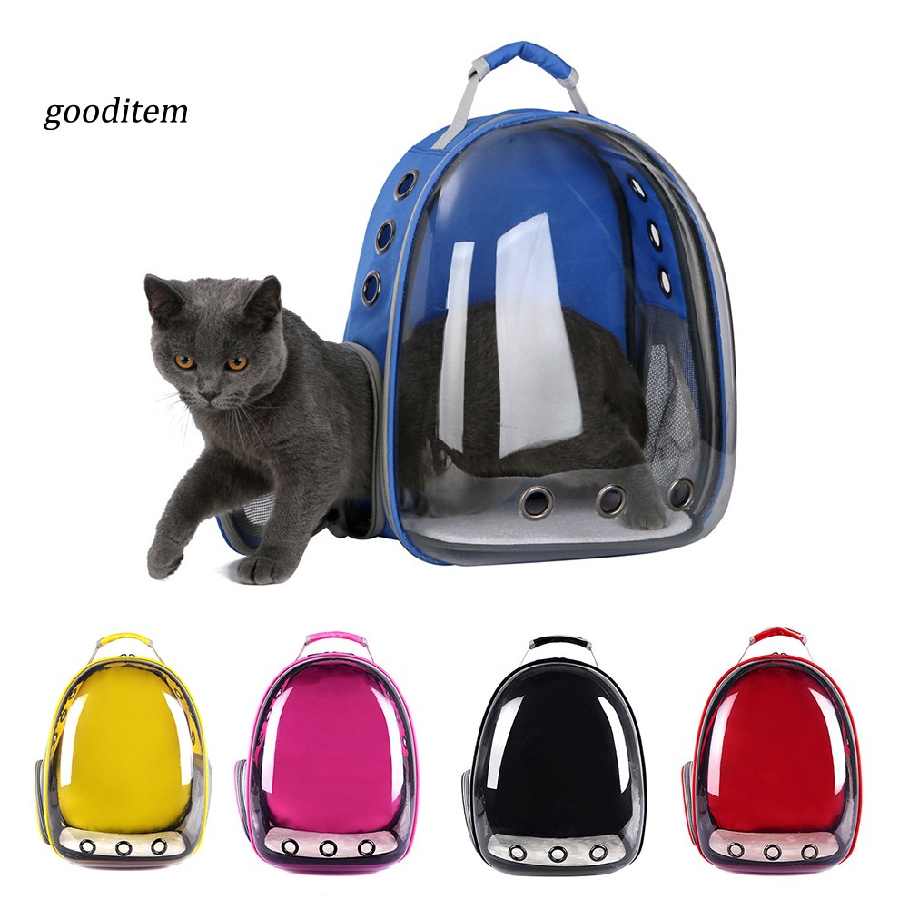 GDTMTransparent Capsule Pet Cat Dog Kitty Puppy Backpack Carrier ...