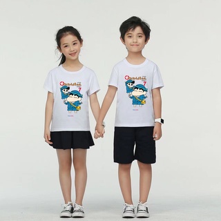 👧👦 เสื้อยืด cute cute สมวัยสดใสใส่สบายมาก ราคาถูกสุด💲 สำหรับเด็กชาย-เด็กหญิง ⚡ H-305